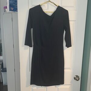 Elegant Dark Blue Dress